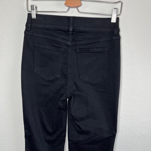 Spanx Womens Black Kick Flare Denim Jeans Size Small - Picture 6 of 14
